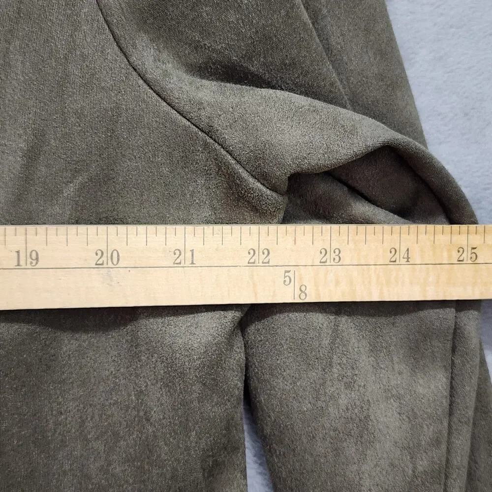 NWT Simply Noelle Jacket Blazer Women L/XL 12-14 Green Orange Faux Suede Militar - Picture 11 of 16